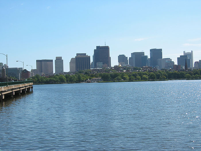 Charles River Looking to Beacon Hill