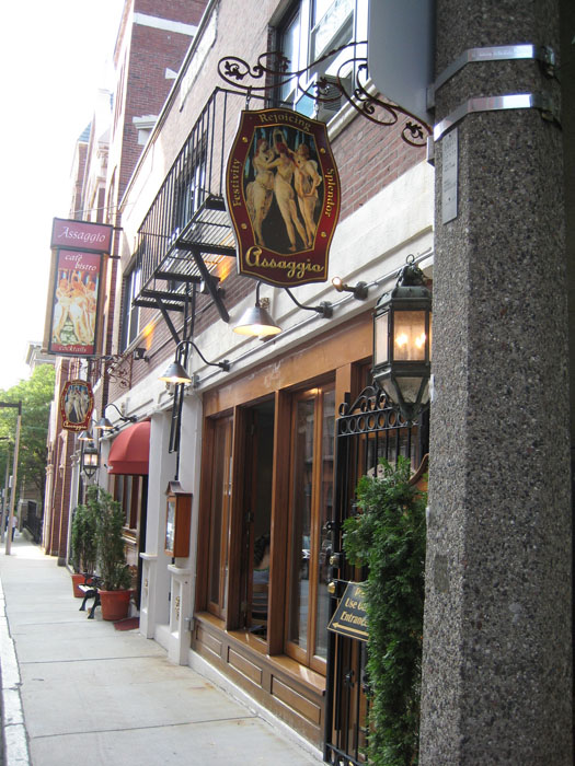 North End Assaggio's restaurant